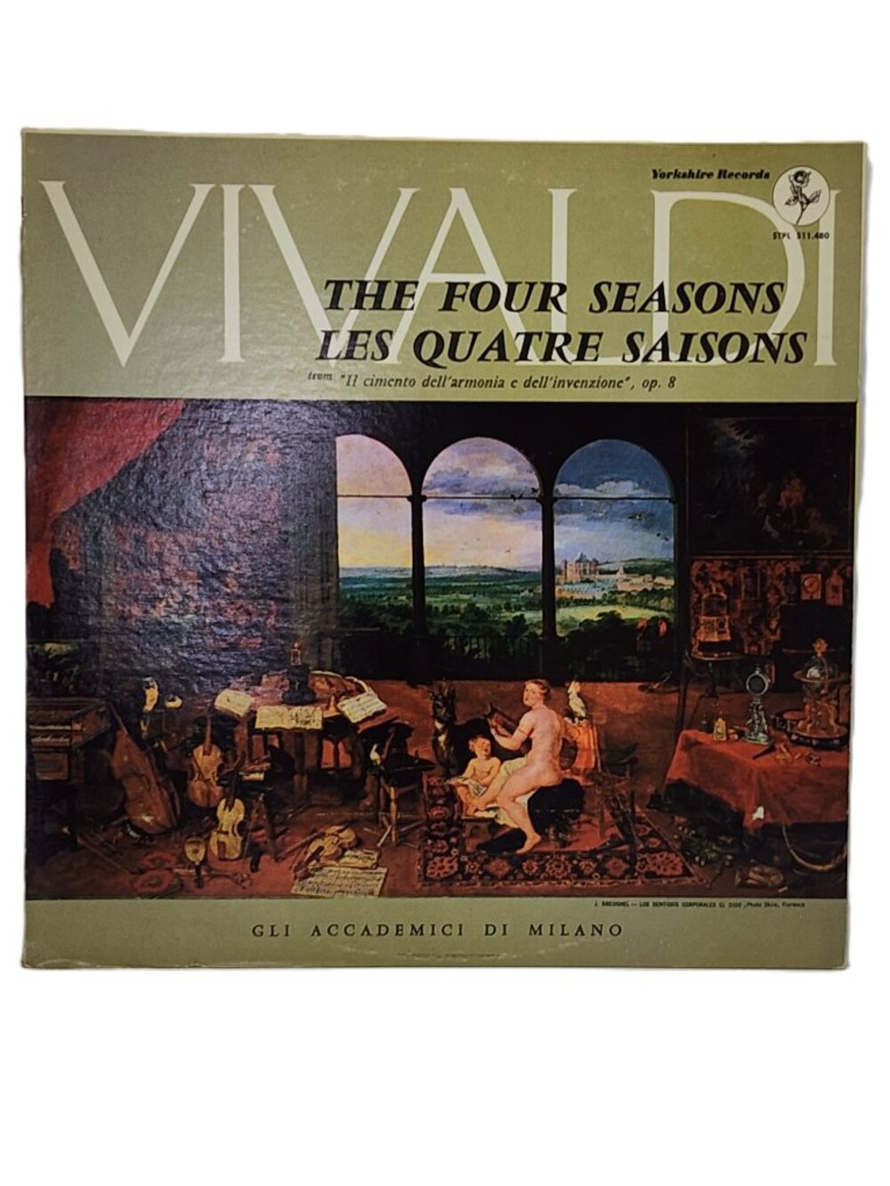 Vivaldi, Gli Accademici Di Milano The Four Seasons Op. 8 1959 Vintage Vinyl RARE